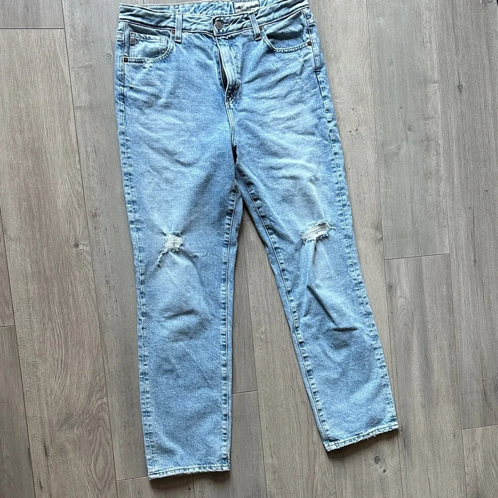 AG Adriano Goldschmied Saige High Rise straight jeans - Picture 2 of 7